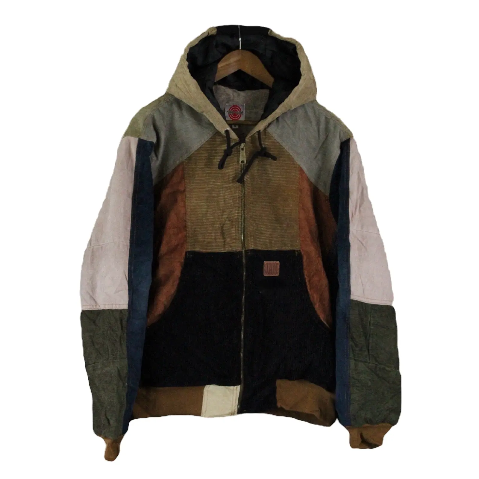 "THE CORD" Corduroy Reworked Patchwork Coat