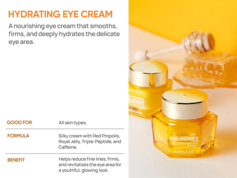 Miss Flower & Mr. Honey Propolis Rejuvenating Eye Cream