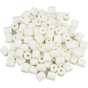 Aquadream Premier Bio Ceramic Rings Round 11/16" x 5/8" 300g Bag for Easy Water Passage & Bacterial Growth in Aquaria Systems