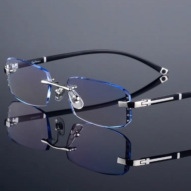 200 Degree Reading Glasses for Men & Women - High-Definition Vision, Blue Light Filter, Ergonomic Design with Soft Silicone Nose Pads