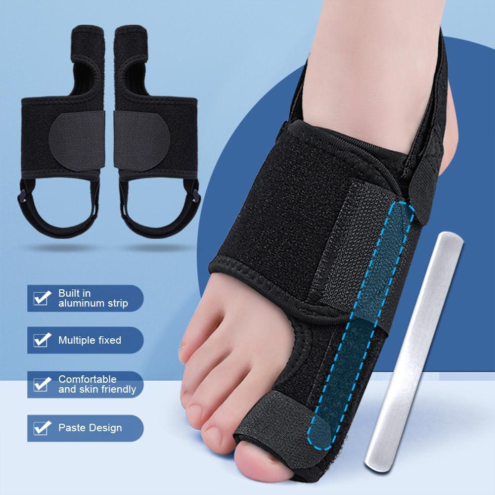 Adjustable Toe Alignment Support - Orthopedic Corrector for Hallux Valgus & Bunion Comfort with Posture Improvement