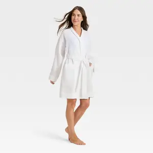 Women's Waffle Short Robe - Auden Women's Waffle Short Robe - Auden