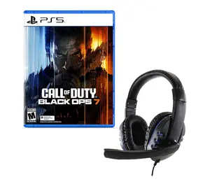 Call of Duty 7 with Gaming Headset