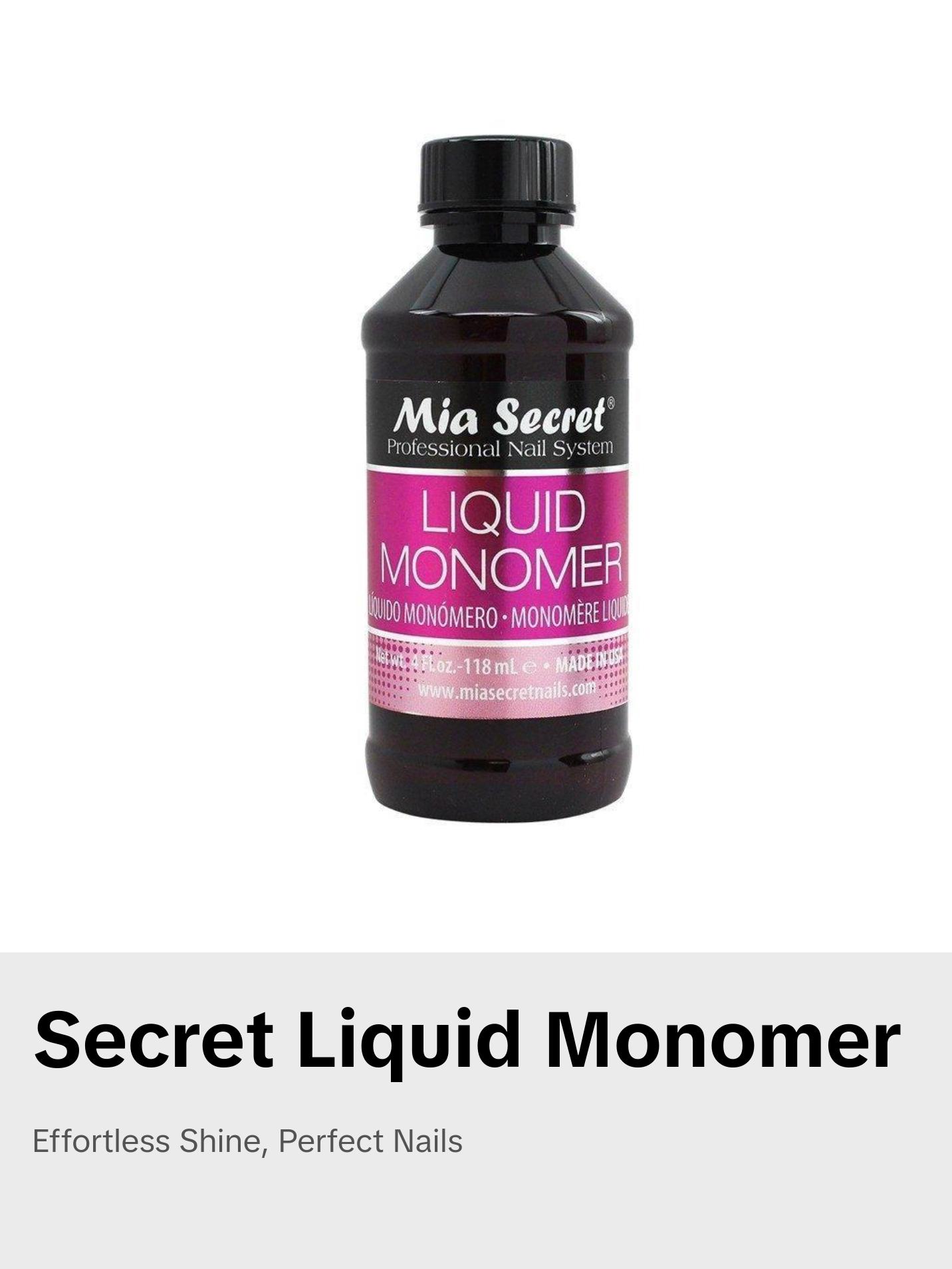 Mia Secret Liquid Monomer from Mia secret brand