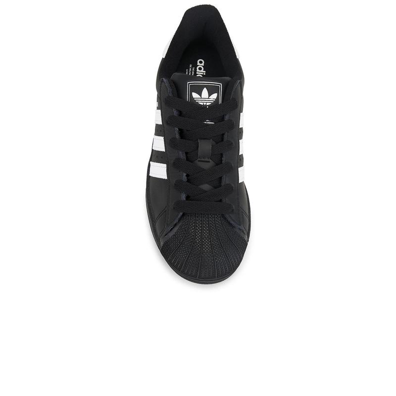 adidas Originals Superstar II in Core Black & Footwear Black