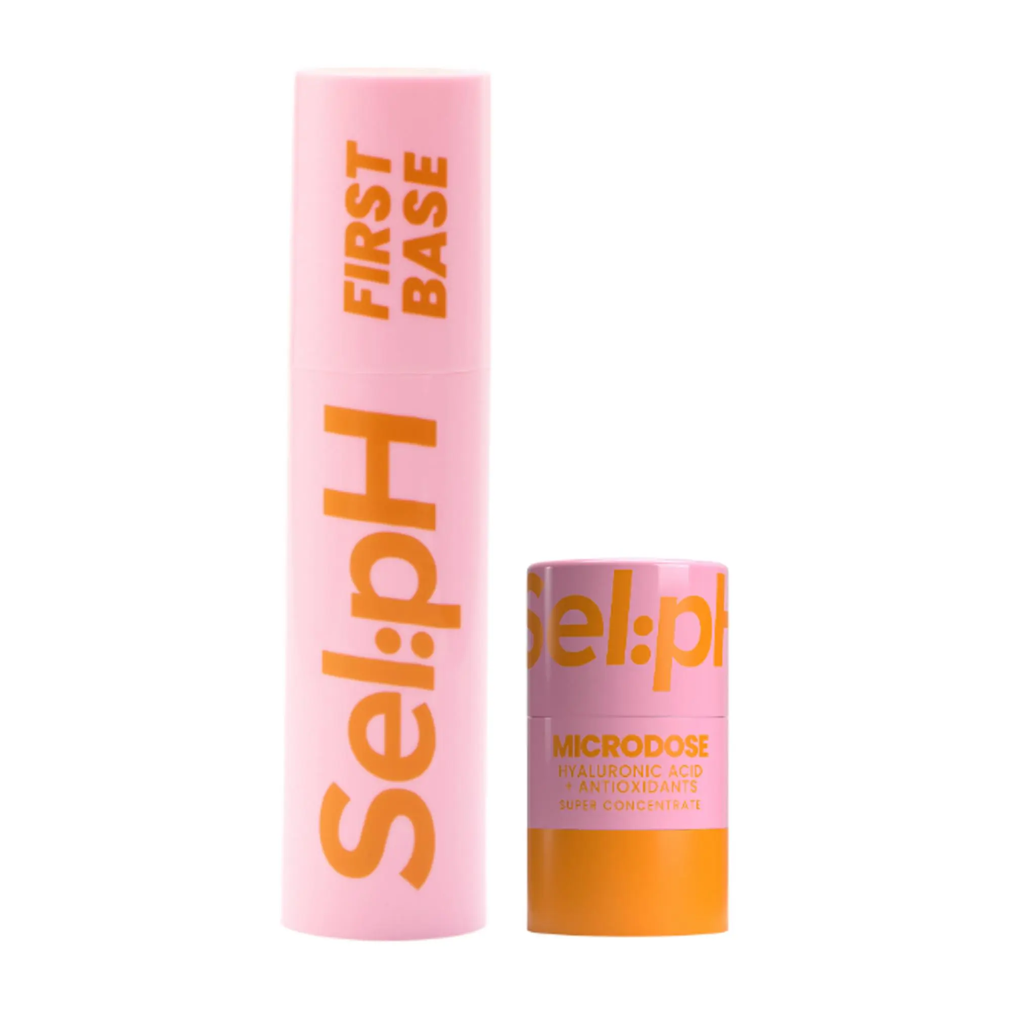 Sel:pH Hydrating Hyaluronic Acid Microdose - Face Serum with Green Tea Extract, Glycerin, and Honey - Boosts Skin's Hydration and Protection -  2 pc