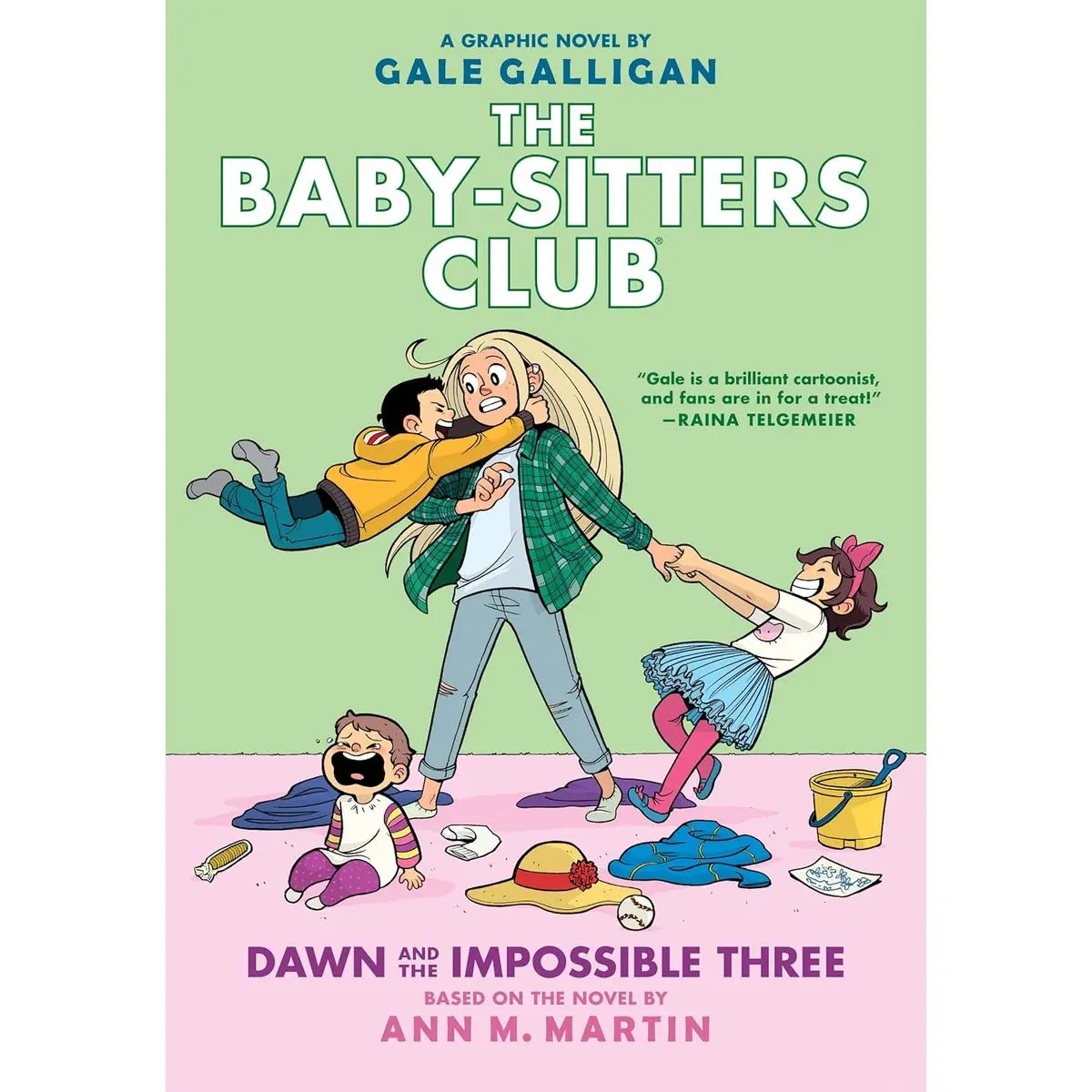 Dawn and the Impossible Three: A Graphic Novel (The Baby-Sitters Club #5) (5) (The Baby-Sitters Club Graphix) Hardcover – Illustrated, September 26, 2017