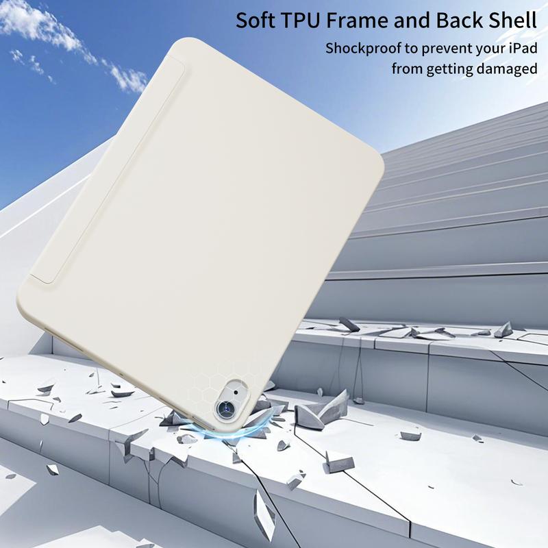 Kenke Case for iPad (A16) 11th Generation 11 Inch 2025,iPad 10th Gen Case 2022,iPad Air 11 Inch M3(2025)/M2(2024) 7th/6th Generation,iPad Air 5th / 4th Gen 2022/2020 10.9,Slim Trifold Stand