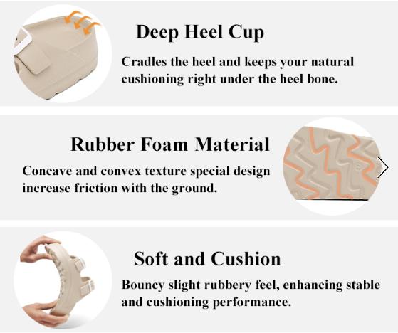 RANOSAT Double Buckle Platform Waterproof Slippers with Arch Support Anti-Slip Slides Women Fashion Soft EVA Sandals Buckle Strap Sandals Summer Holiday Home Beach Sandals Flip Flops