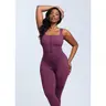 She's Waisted Women's SaunaSculpt Compression Sculpting Jumpsuit - Soft Stretchy Athletic & Fit Styles, Gym Clothes Women Activewear Workout Apparel for Gym Training