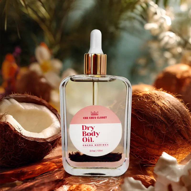 Scented Dry Body Oil for Non-Greasy Moisturized Skin Body Care Moisture