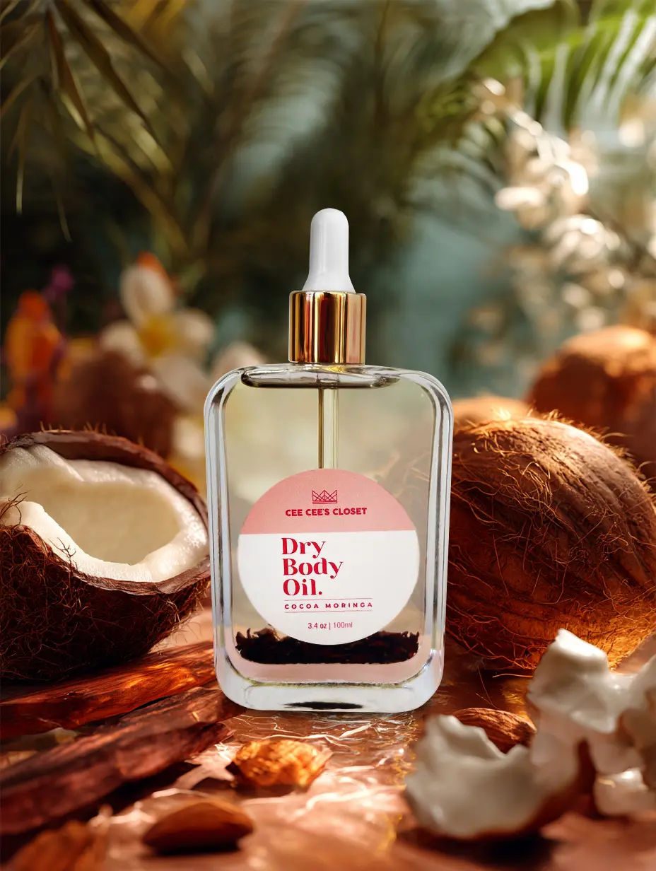 Scented Dry Body Oil for Non-Greasy Moisturized Skin Body Care Moisture