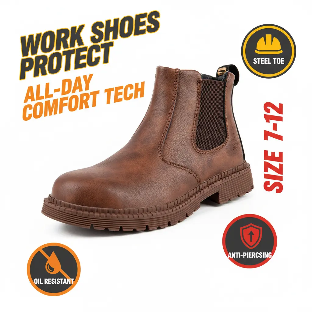 Smash-Proof Puncture-Proof Breathable Splash-Proof & 100% Waterproof Men Women Farming Agriculture Garden Boot - Anti-Slip Durable Comfortable Gear