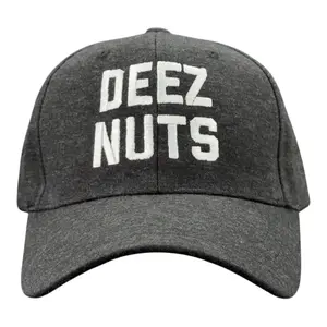 Deez Nuts Hat Funny Sarcastic Meme Joke Baseball Cap Funny Hats Funny offensive  Novelty Caps for Men Black - Standard