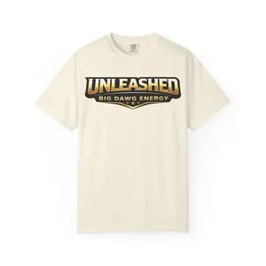 Unleashed Big Dawg Energy T-shirt | Bold Logo Graphic Tee