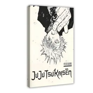Anime Lover Poster Print Jujtsu Manga Poster Goj Satrou Kaisen canvas