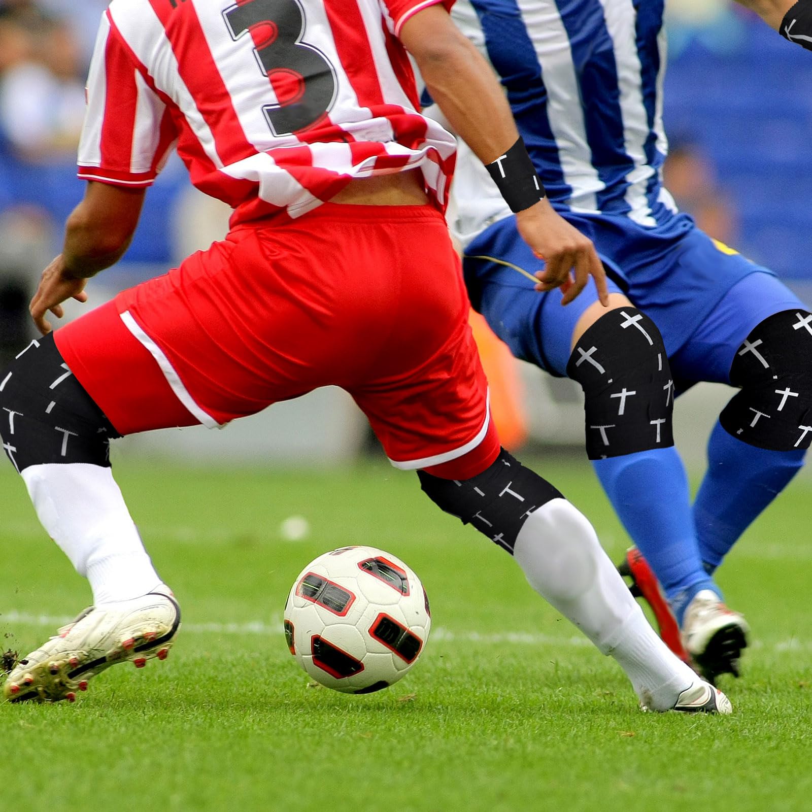 Cross Tape Christian Athletic Tape Sports Wrap 2in x 23ft Jesus Cotton Wrist Wrap for Soccer Football Baseball Gymnastics Boxing Christian Church Gifts