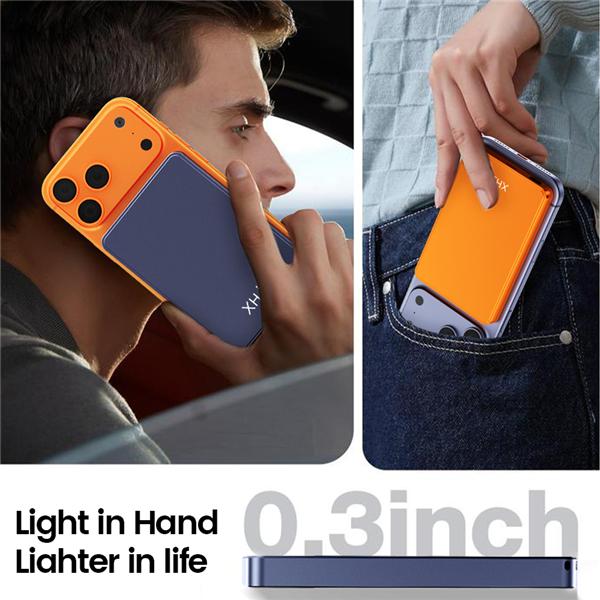 5000mAh Magnetic Power Bank, Wireless Portable Charger, Fast Charging MagSafe Battery Pack for iPhone 17/16/15/14/13/12/Plus/Pro Max, Compact Device Smartphone Chargeable,Valentine's Day Gift