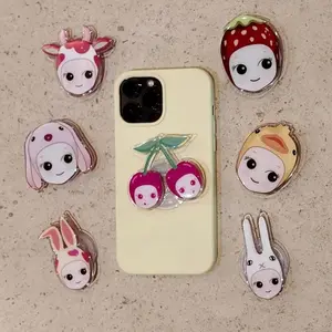 Handmade Baby Angel Magnetic Phone Grip: Stand & Stylish Accessory