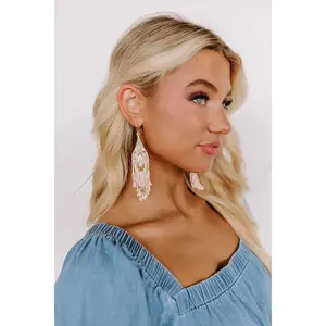 Block Party Beaded Earrings