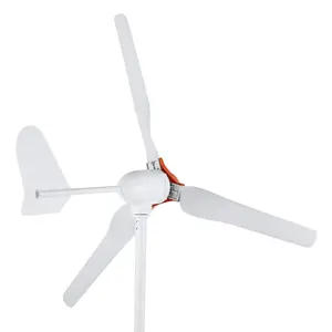 800W Wind Turbine Generator, 12V Wind Turbine Kit, 3-Blade Wind Power Generator with MPPT Controller, Adjustable Windward Direction & 2.5m/s Start Wind Speed, Suitable for Home, Farm, RVs, Boats