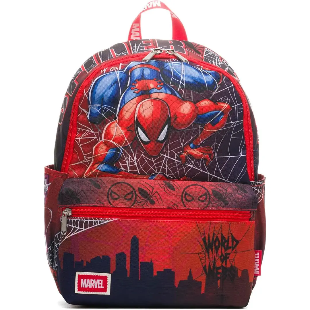 WondaPop Marvel Spiderman with Miles Morales and Gwen Stacy 13" Nylon Mini Daypack