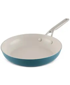 KitchenAid Hard-Anodized Ceramic Induction 10" Skillet - Even Heating Nonstick Performance Oven Safe Cookware - Aluminium