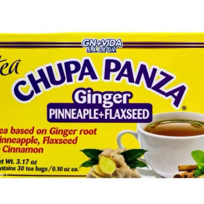 GN+VIDA Chupa Panza Tea (te chupa panza) - 30 Tea Bags, Herbal Supplement Beverage, Fruit Flavor, Dietary Supplement