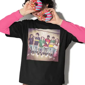 Stranger Gang T-Shirt, Hawkins Gang Shirt, The Upside Down Tee, Retro Sci Fi Fan T-Shirt, Pop Culture Friend Group Shirt