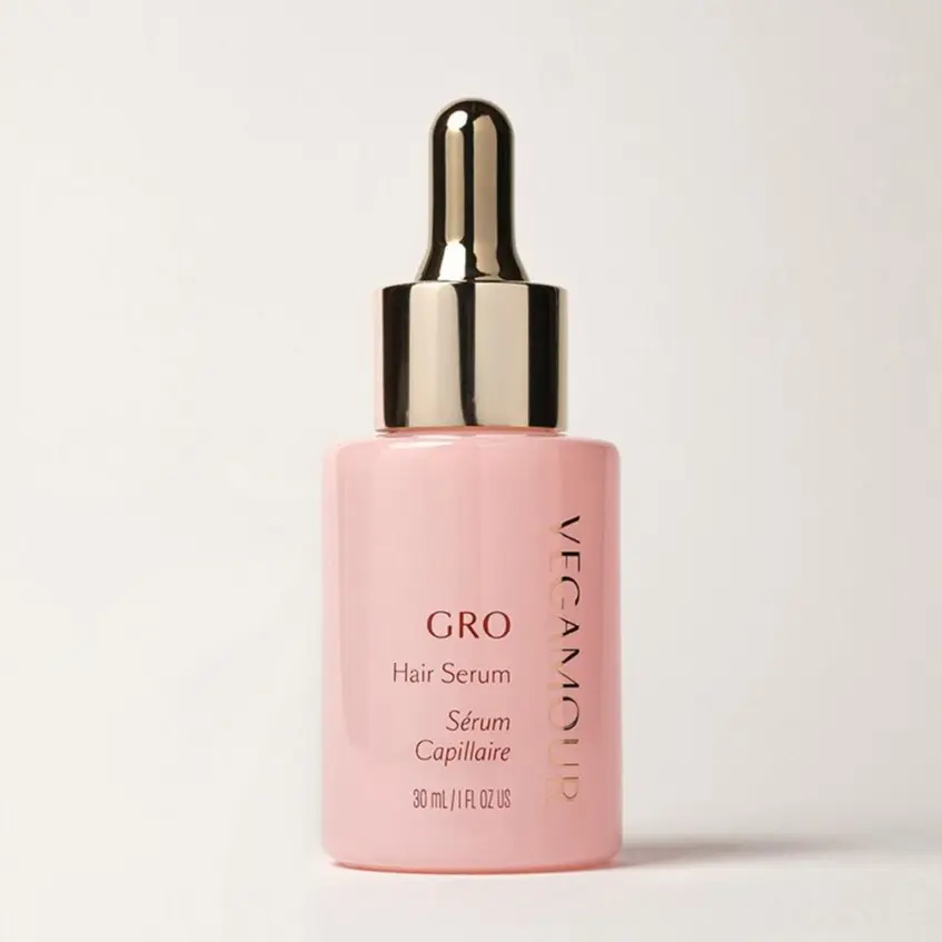 Vegamour Women GRO Hair Serum Plant-Based Bioactive Formula for Thinning, Shedding & Fuller, Thicker Hair