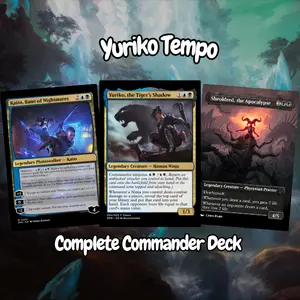 Yuriko Tempo | 100-Card Commander EDH Proxy Deck + Tokens