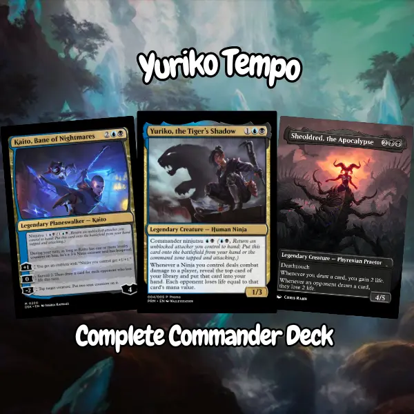Yuriko Tempo | 100-Card Commander EDH Proxy Deck + Tokens - TikTok Shop Yuriko Tempo | 100-Card Commander EDH Proxy Deck + Tokens - TikTok Shop