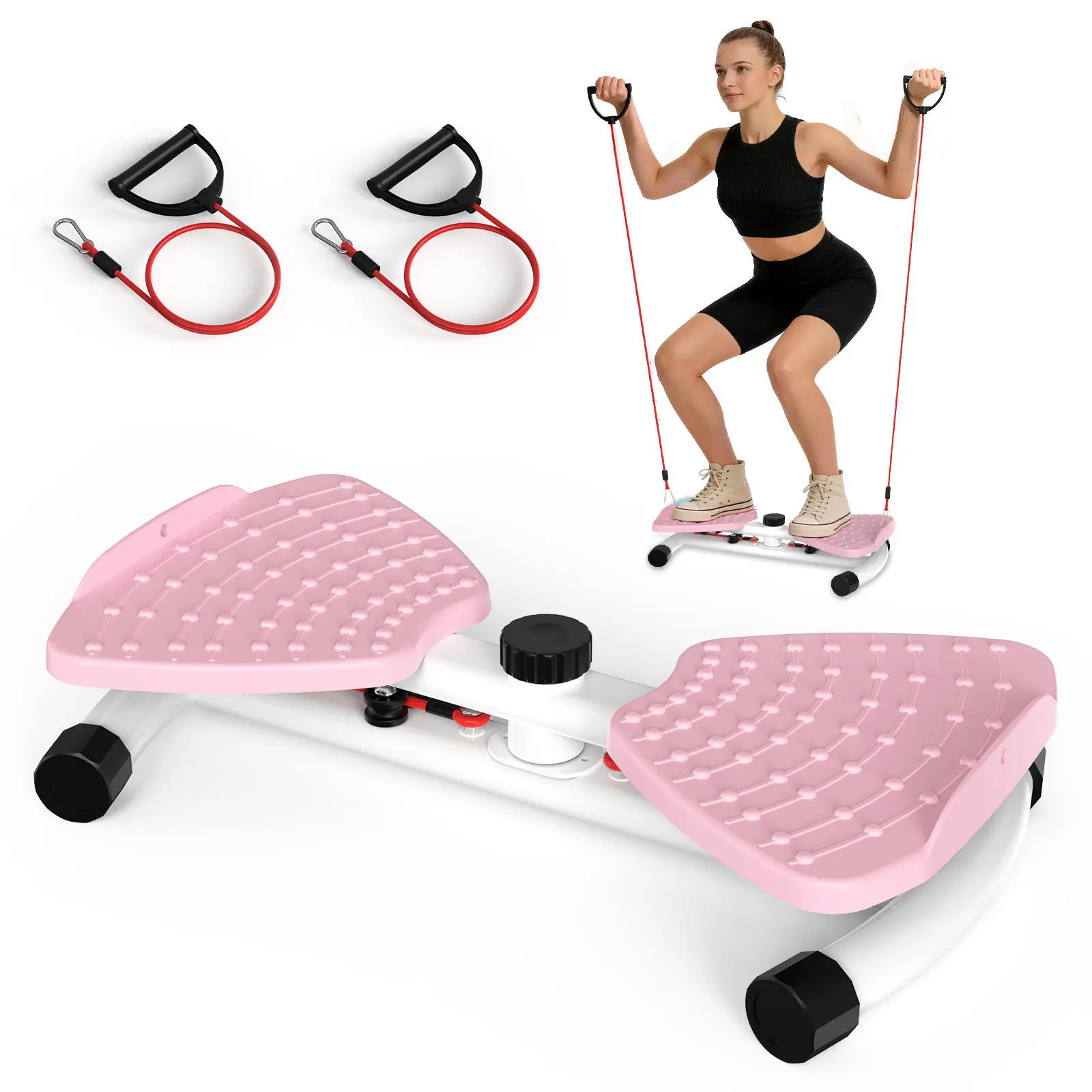 HOTWAVE Waist Twister Machine for Core Workout, Waist and Ab Training Equipment, Full Body Fitness Exercise Machine for Home Gym tiktokshopbacktoschool