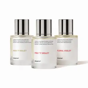 Violet Voyage, Women Perfume Bundle, 3x50ml, Eau de Parfum, Musky Violet, Fruity Violet, Floral Violet