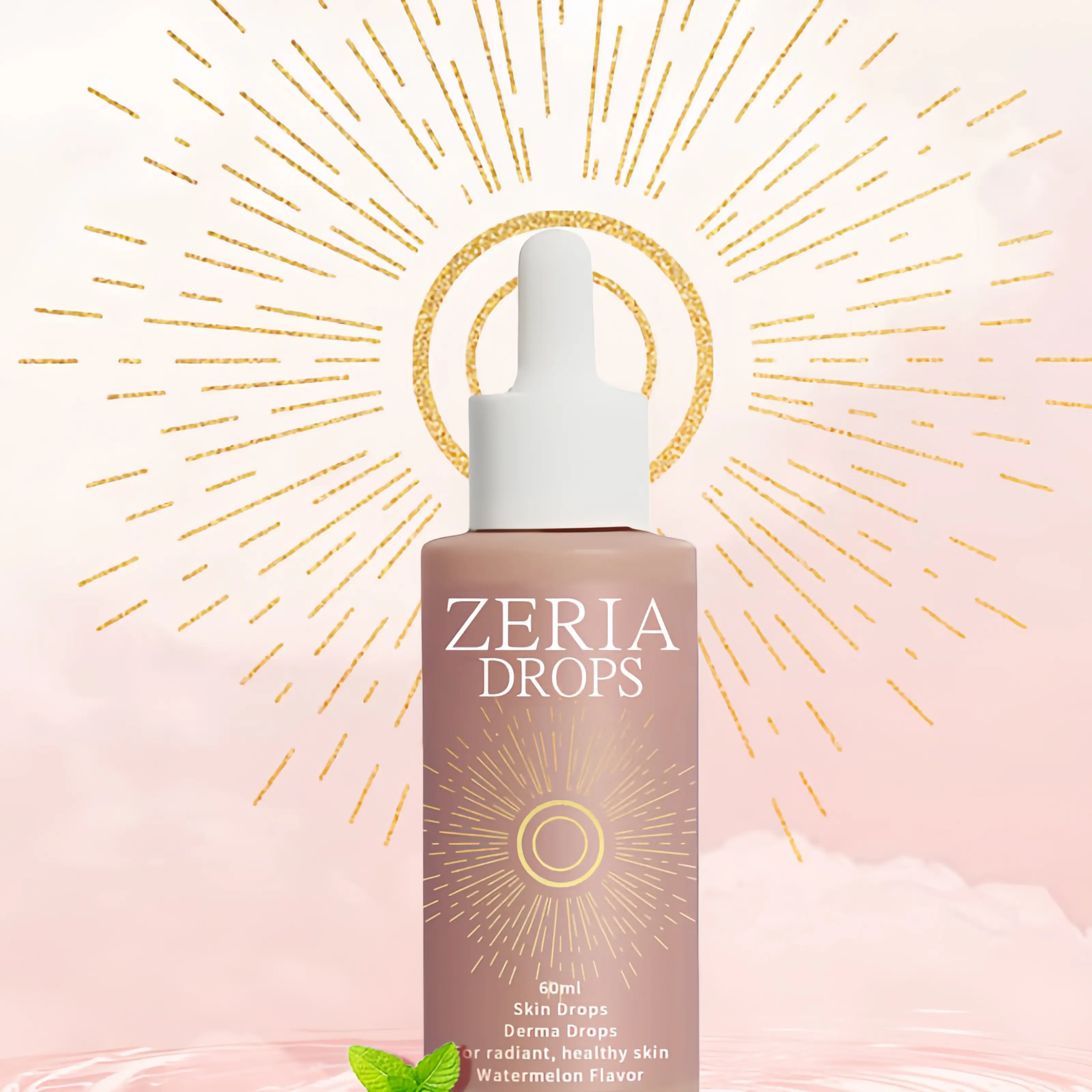 Brightening Self-Tan Drops with Vitamin E & Glycolic Acid for Skin Smoothing and Hydration - Natural Tan Booster for Your Tanning Routine, Safe for Sensitive Skin, 60ml, Flawless Smooth Tanning, Beauty Products, Moisturizer, Sunless Tanning