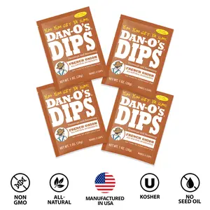 Dan-O's Dips French Onion - 4 Pack (1 oz each)