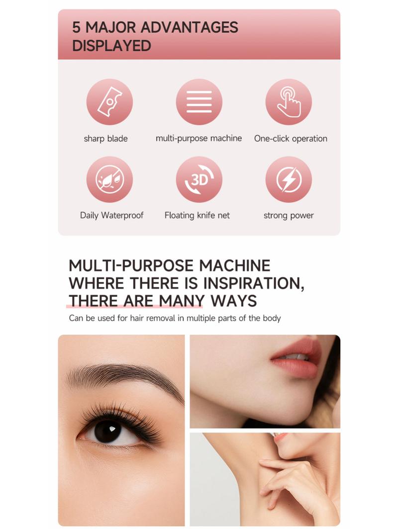 2026 New Bikini Trimmer for Women,Bikini Shaver,2-in-1 Electric Razors for Women Facial Hair Removal Cordless Waterproof Bikini Shaver Razor for Face Lip Chin Underarm Legs Hypoallergenic Dual Precision Heads 2026 New Bikini Trimmer for Women,Bikini Shaver,2-in-1 Electric Razors for Women Facial Hair Removal Cordless Waterproof Bikini Shaver Razor for Face Lip Chin Underarm Legs Hypoallergenic Dual Precision Heads