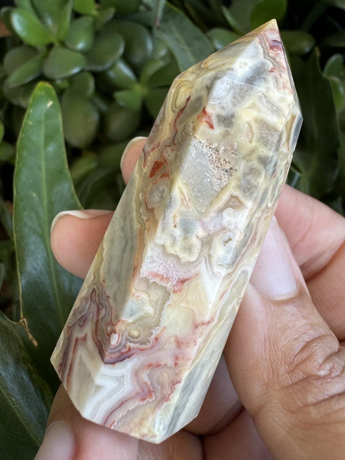 Crazy Lace Agate Towers from Urban Rutile