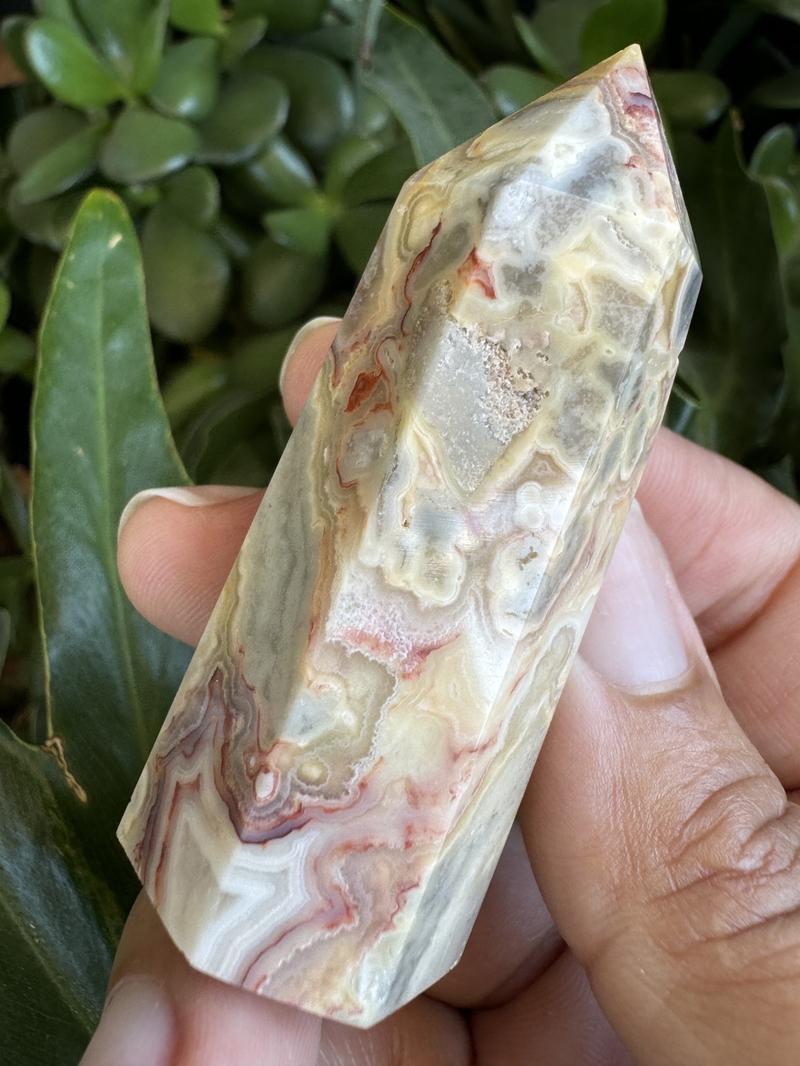 Crazy Lace Agate Towers from Urban Rutile