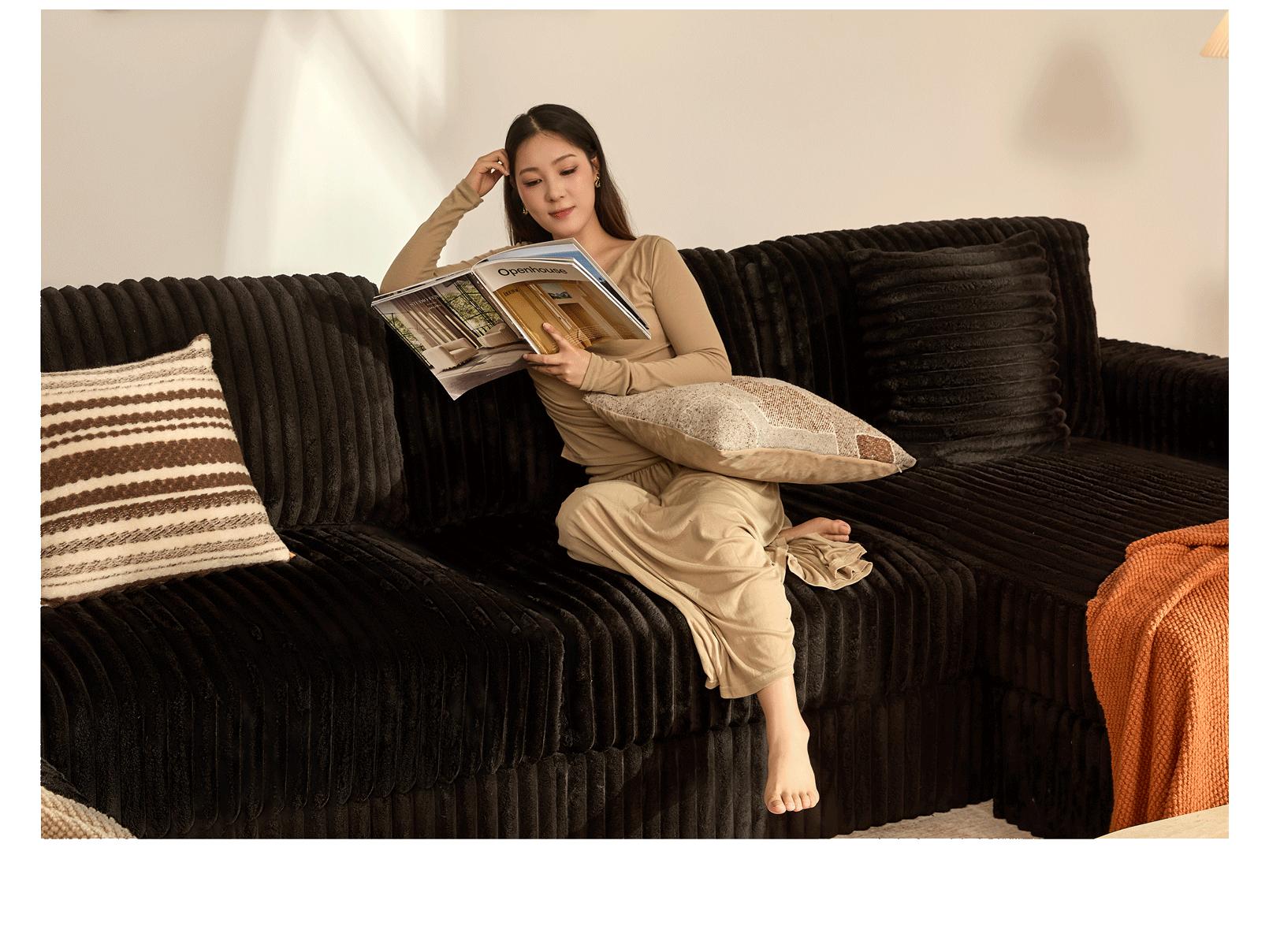 【6 Packages Shipping】Queen Sofa,Cloud Couch 139" U-Shaped Sectional Sofa, Oversized 7-Seater Modular Couch with Corduroy Upholstery, Deep Seats, High Backrest & Pocket Spring Cushions for Living Room, Right Facing Chaise 【6 Packages Shipping】Queen Sofa,Cloud Couch 139" U-Shaped Sectional Sofa, Oversized 7-Seater Modular Couch with Corduroy Upholstery, Deep Seats, High Backrest & Pocket Spring Cushions for Living Room, Right Facing Chaise