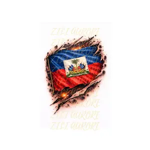 ZILI Aurore Haitian Spiritual Temporary Glow in the Dark Tattoos - Unique Design Inspired by Haitian Traditions Elegant Cultural Artistry