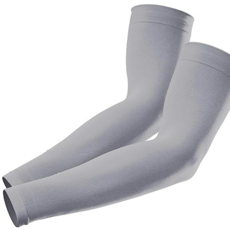 2pcs/1 Pair Arm Sleeves for Men Women Teenager Gray, Sun Sleeves UV Protection, Compression Arm Sleeves Cover For Working Basketball Golf Sports 2pcs/1 Pair Arm Sleeves for Men Women Teenager Gray, Sun Sleeves UV Protection, Compression Arm Sleeves Cover For Working Basketball Golf Sports