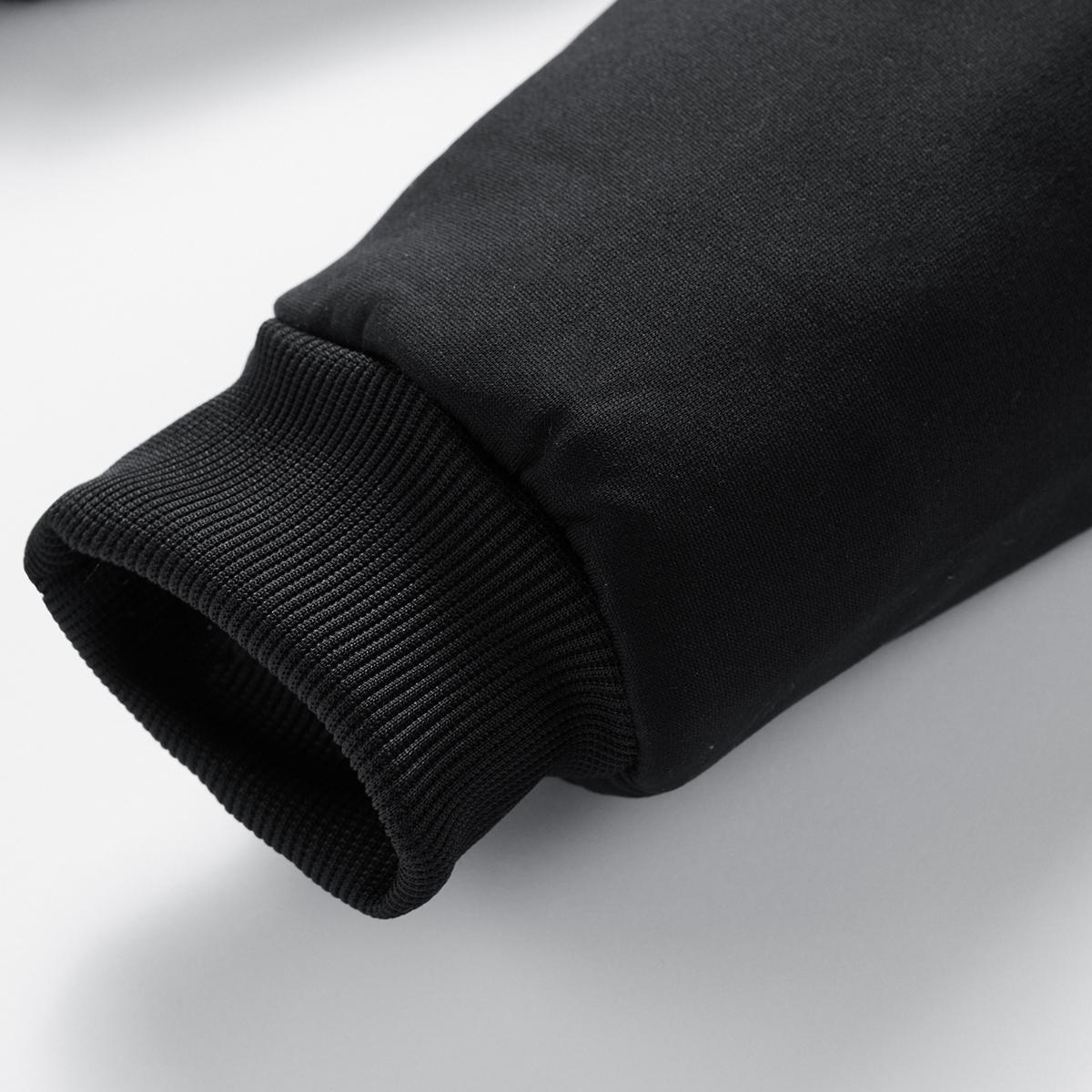 Men's Casual Sports Fleece-Lined Thickened Hoodie, Suitable for Gym Workouts, Running, and Other Outdoor Activities, Perfect Gift for Autumn and Winter