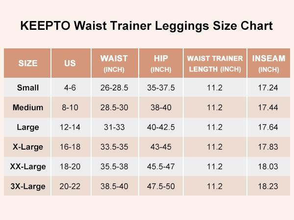 FeelinGirl High Waist Tummy Control Leggings for Women Waist Trainer Corset Compression Yoga Pants with Pockets feelingirlshop