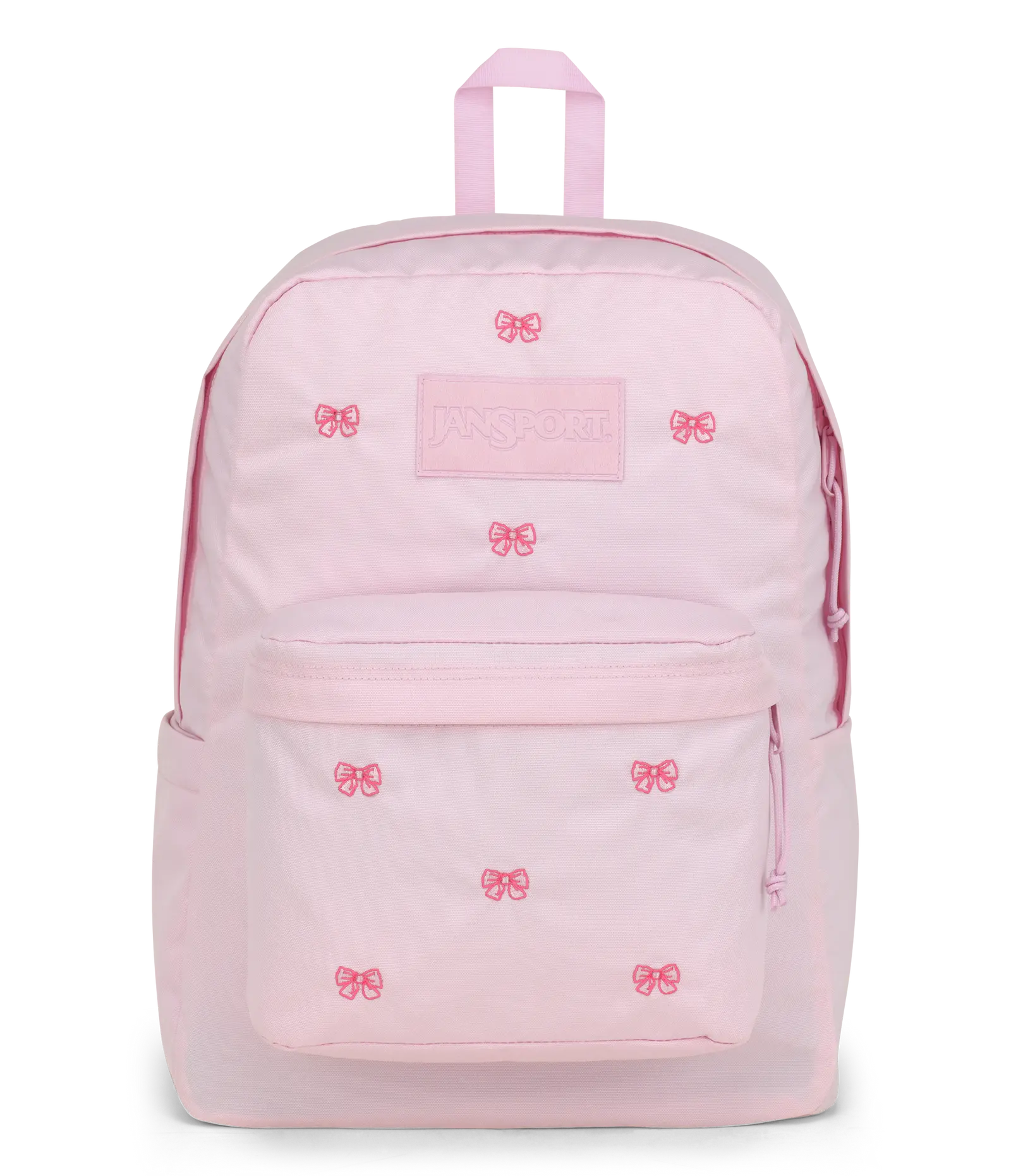 Jansport Big Student Unisex School Backpack - Classic Suede Bottom, Letter Patch, Faded Vintage Washed Fabric, Adjustable Straps, 15-in Laptop Compartment, Large Capacity, Side Water Bottle Pocket for College Use, Faded Fabric