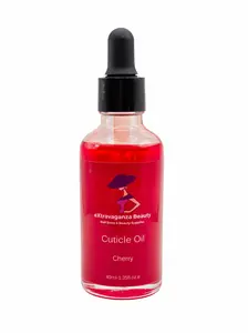 Nail Extravaganza Cuticle Oil - Cherry Aroma, 1.35 fl. oz. (40ml) Beauty Product, Daily Nail Care Moisturizer for Adults to Boost Moisture & Smooth Skin