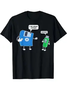 Computer Engineering I Mens Father & Son Floppy Disk Engineer T Shirts Mens Clothes