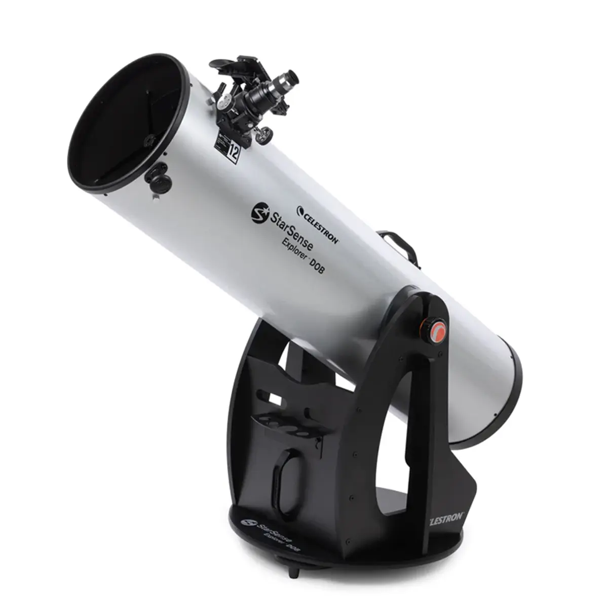 Celestron StarSense Explorer 12" f/4.9 Focal Dobsonian Telescope, Smartphone App-Enabled, High Detail Viewing for Stargazers