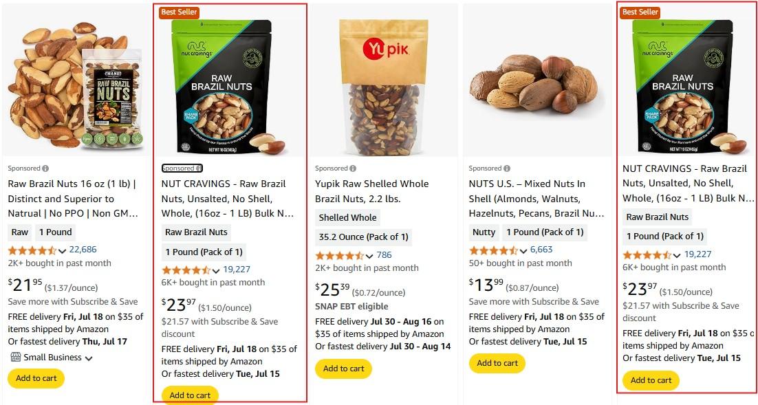 Nut Cravings Organic Brazil Nuts in Shell, Raw, Roasted, Salted & Broken | Bulk Fresh Nuts in Resealable Bag | Rich In Protein and Fiber | Immune Boost Bites | Healthy Snacks Nut Cravings Organic Brazil Nuts in Shell, Raw, Roasted, Salted & Broken | Bulk Fresh Nuts in Resealable Bag | Rich In Protein and Fiber | Immune Boost Bites | Healthy Snacks