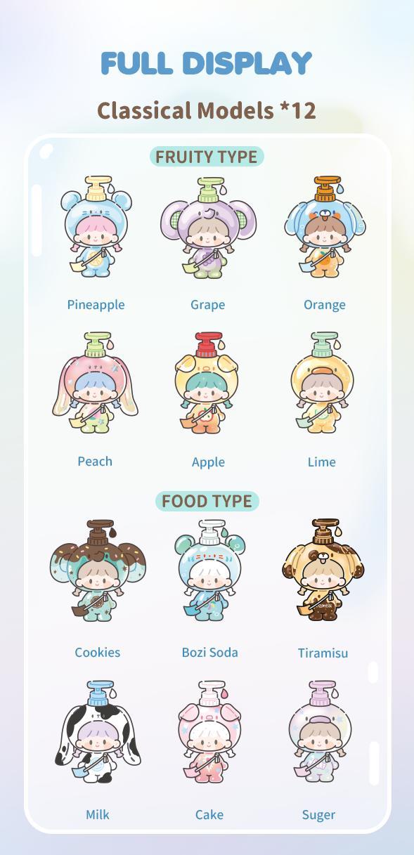 [FINDING UNICORN] 【Live Unboxing】zZoton Bubble Bath Baby Series Blind Box Cute Figures Desktop Ornament Collectible Toys Birthday Gifts  HT8F9HDDUC